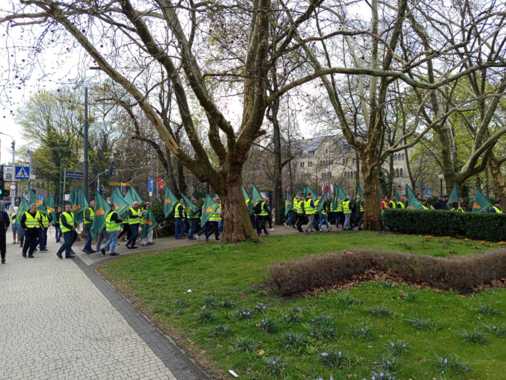 Protest rolników w Poznaniu. 14.04