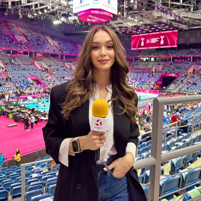 Aleksandra Klepaczka, miss Polski i nowa dziennikarka Canal+