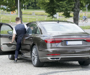 Tomasz Kammel jeździ Audi A8 L 