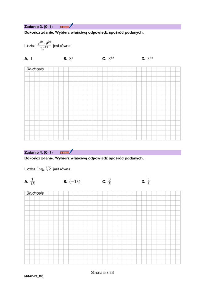 Próbna matura z matematyki. Arkusz CKE 5.03.2026