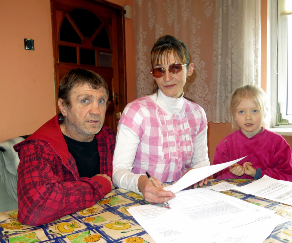 Wielodzietna rodzina państwa Głódź