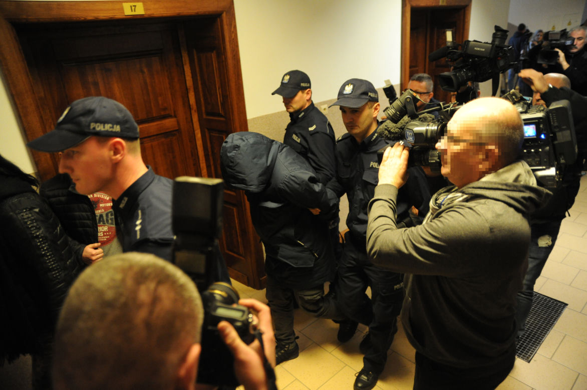 Miłosz Sz. właściciel Escape Roomu doprowadzony do sądu