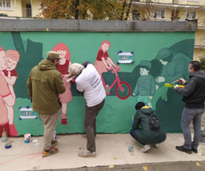 Dzieci Muranowa - wyjątkowy mural, który powstał na podstawie archiwalnych zdjęć!
