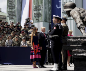 Donald Trump Warszawa