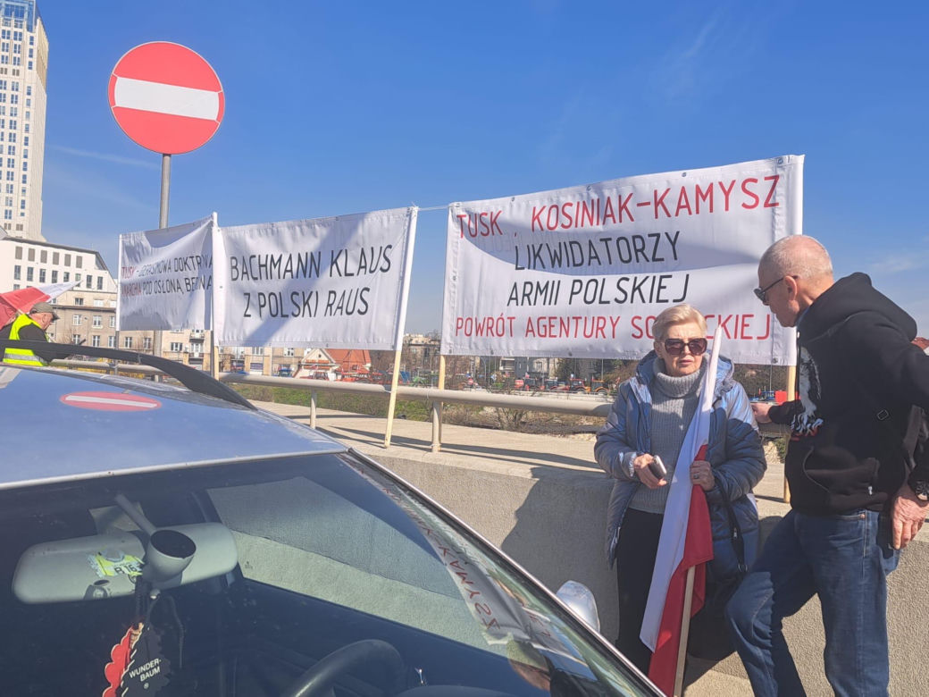 Protest rolników w Krakowie. 20.03.2024