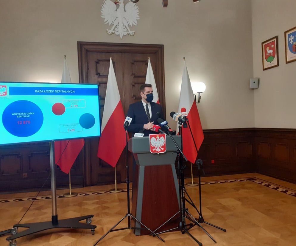 Wojewoda  łódzki  zapowiada otwarcie szpitala tymczasowego