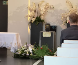 Pogrzeb Piotra J. zamordowanego na weselu w Markach