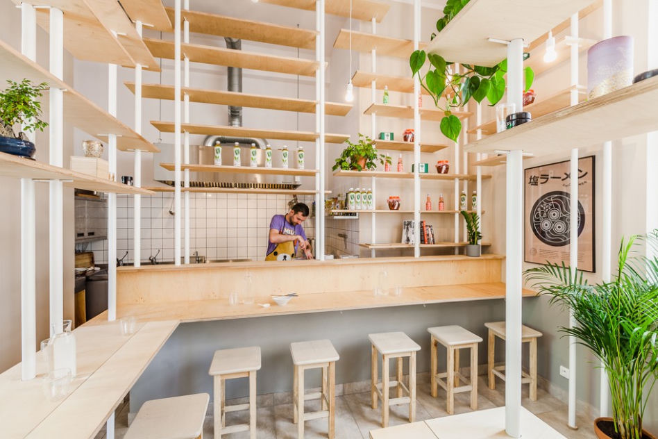 Vegan Ramen Shop projektu MFRMGR