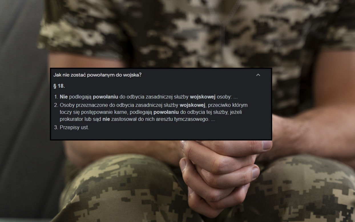 Tak Polacy chcą uniknąć powołań do wojska. Oto co wpisują w Google 