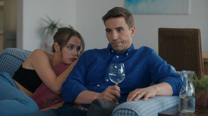 Barwy szczęścia, odcinek 3279. Oliwka (Wiktoria Gąsiewska), Tomasz (Jakub Sokołowski)