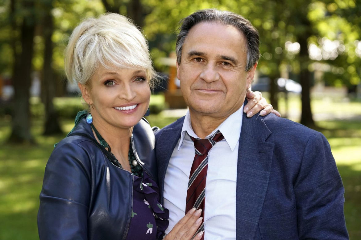 Barwy szczęścia. Jerzy Marczak (Bronisław Wrocławski), Małgorzata (Adrianna Biedrzyńska)
