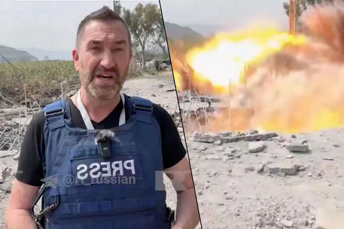 Reporter wojenny oszukał przeznaczenie! Wideo mrozi krew w żyłach