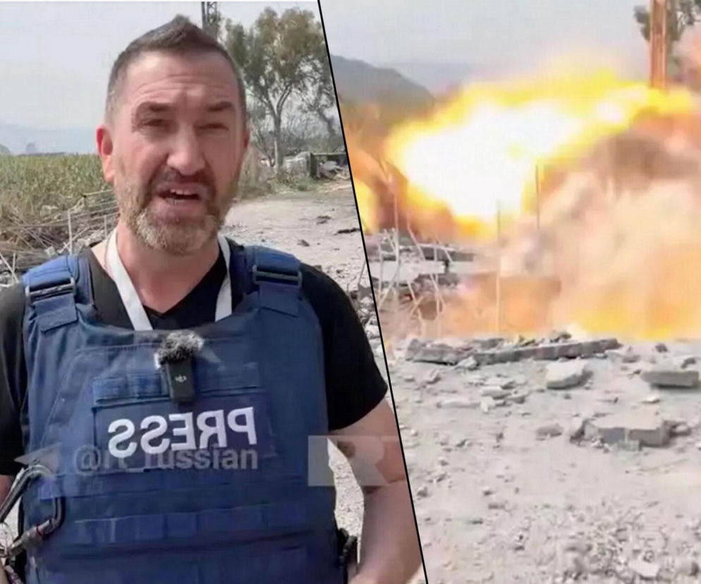 Reporter wojenny oszukał przeznaczenie! Wideo mrozi krew w żyłach