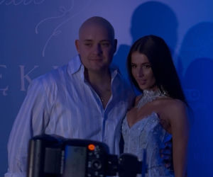 Roxie i Kevin na premierze płyty Błękit
