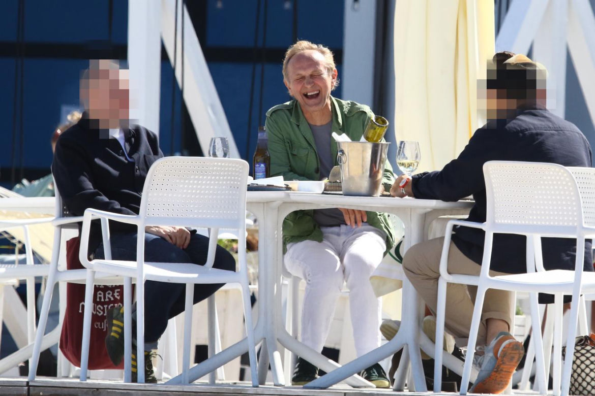 Andrzej Chyra w Sopocie bez zęba i bez alkoholu 
