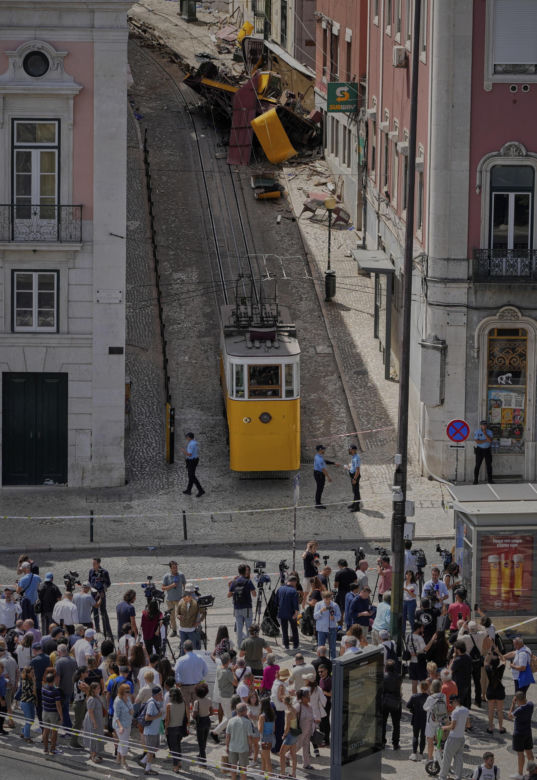 Wypadek tramwaju w Lizbonie, 17 ofiar
