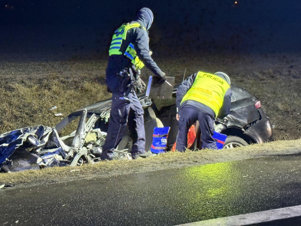 Wypadek na DK15