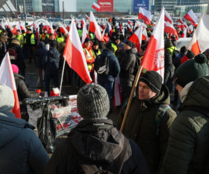 Protest rolników w Warszawie (9.01.2026)