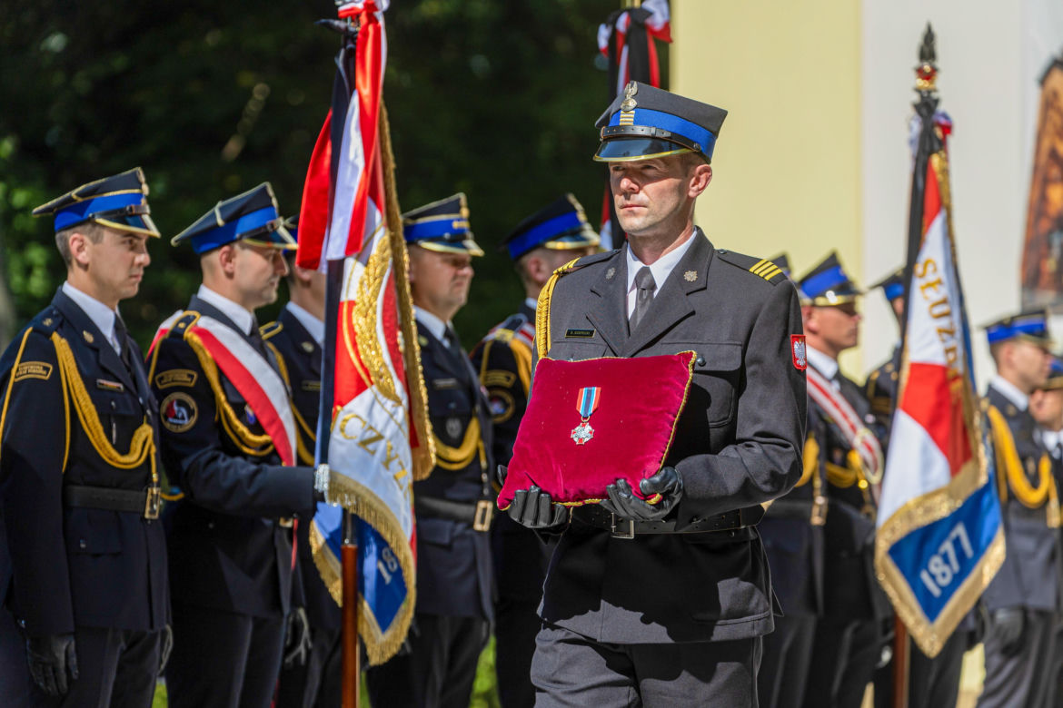 Ostatnie pożegnanie st. ogn. Łukasza Włodarczyka