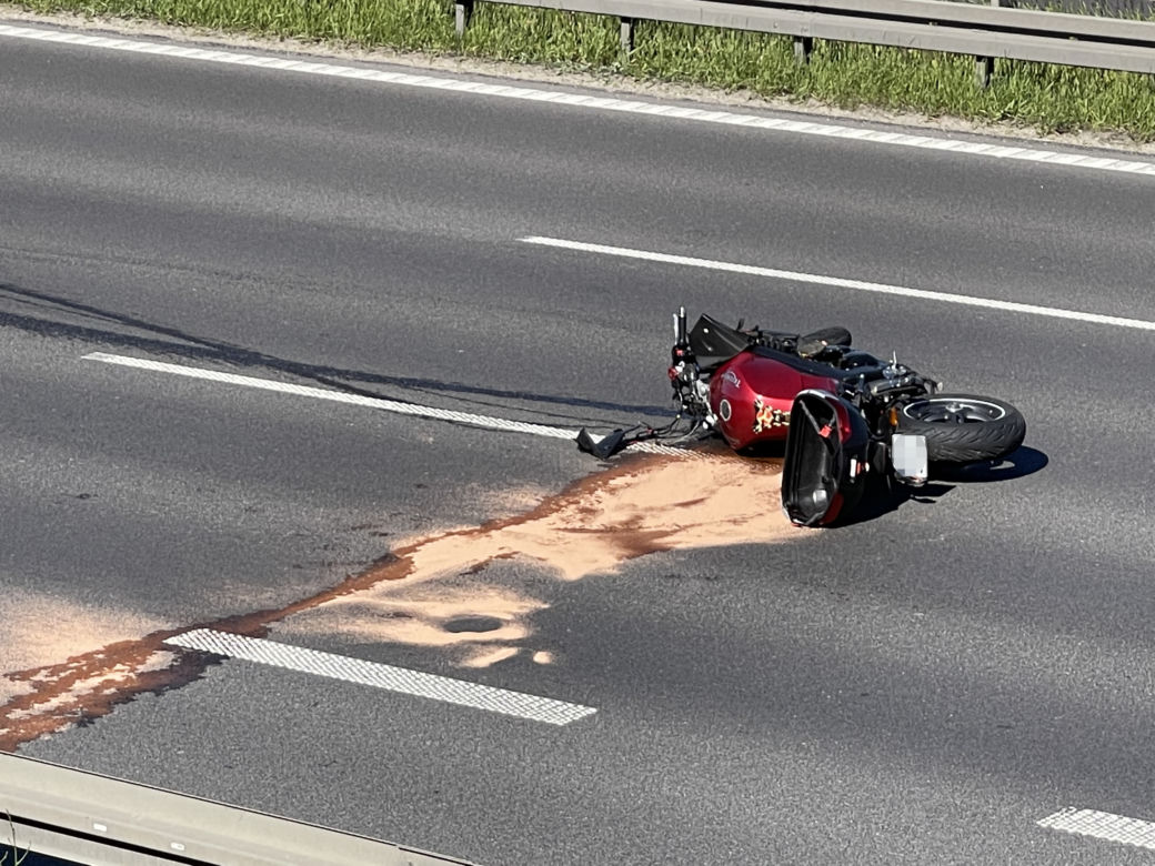 Motocyklista zginął na trasie S8. Tragiczny wypadek pod Warszawą