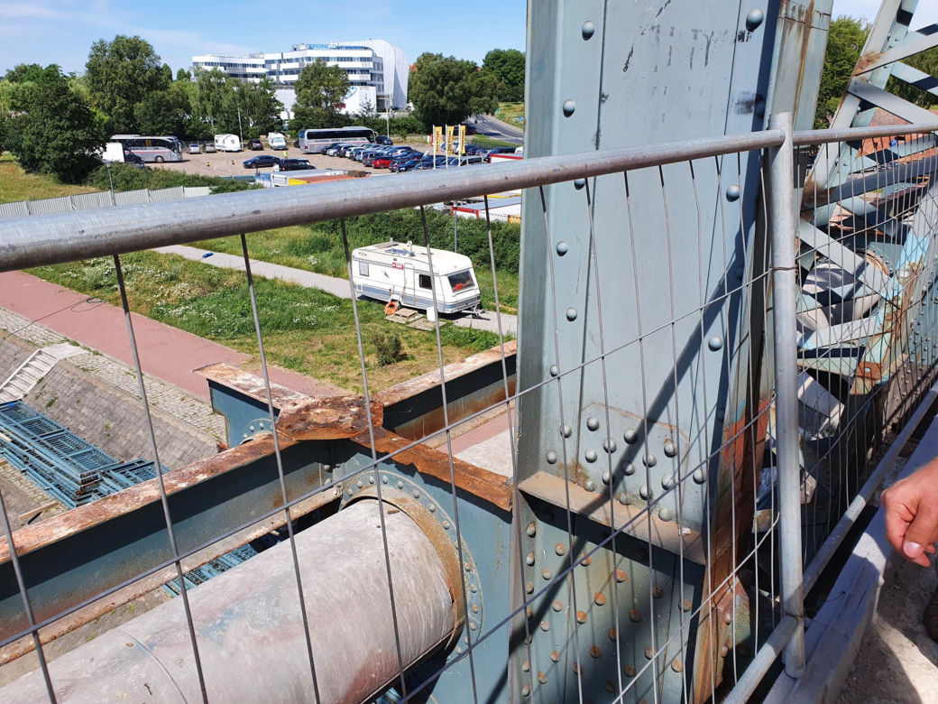 Remont mostu im. Józefa Piłsudskiego. Tak wyglądają prace z różnych perspektyw