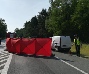 Koszmarny wypadek na DK nr 10 koło Cierpic. Nie żyje 55-letni kierowca