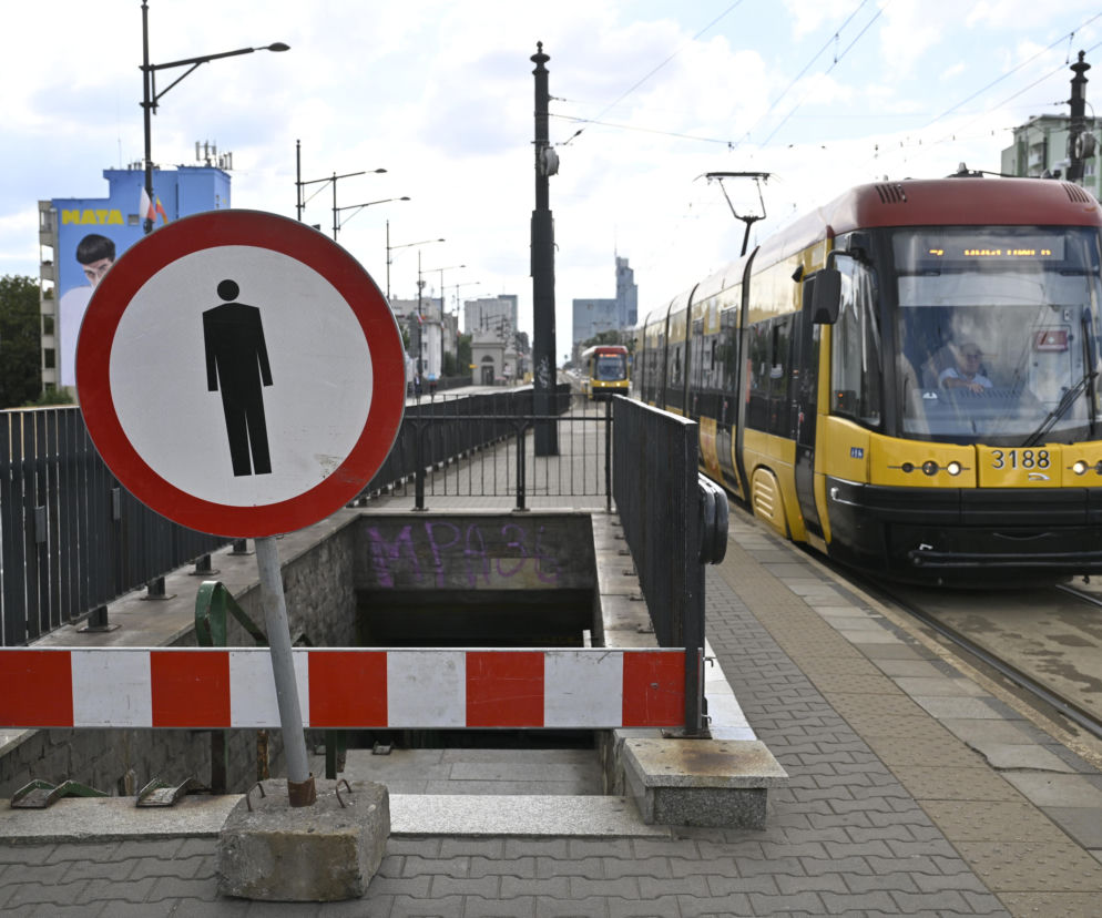 Wiadukty mostu Poniatowskiego w remoncie w 2025 r.