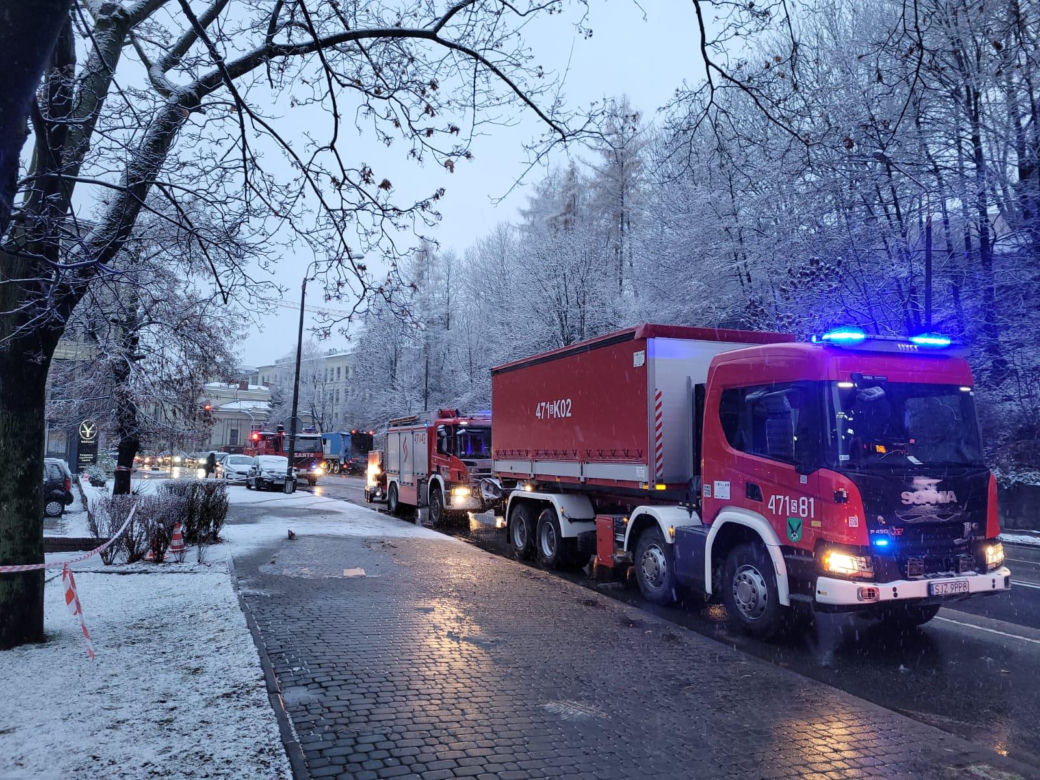 Zawalona ściana Bielsko