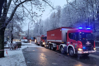 Zawalona ściana Bielsko