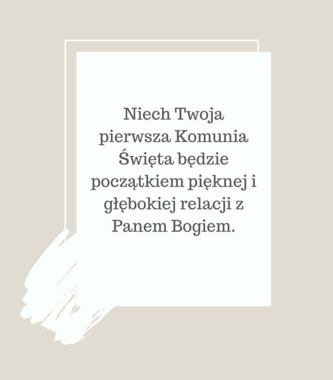 Co napisać na kartce na komunię? Oto propozycja sztucznej inteligencji