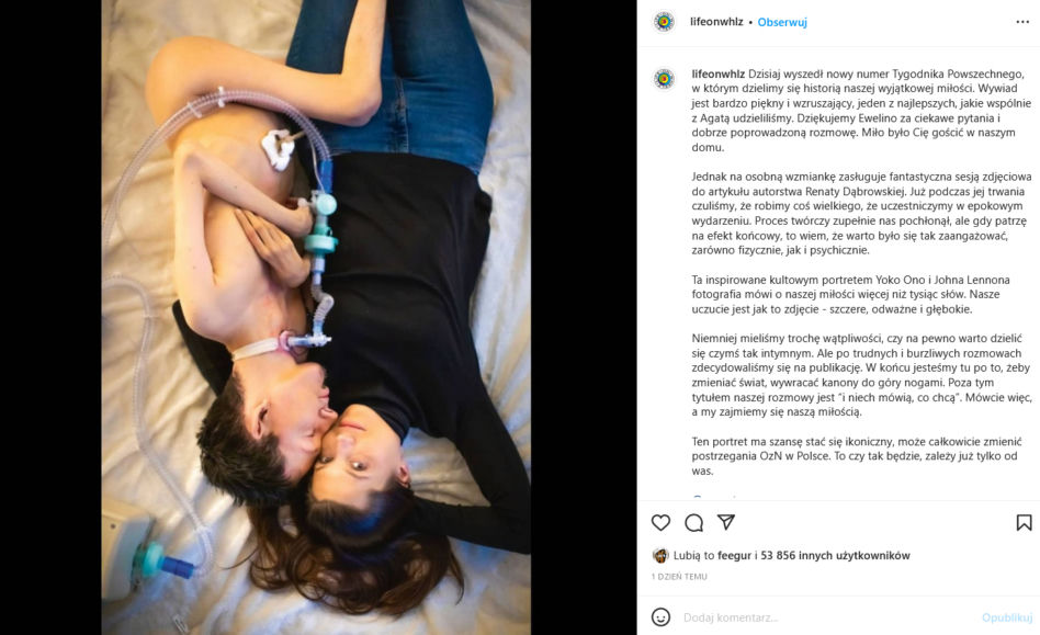 Agata i Wojtek z "Life on Wheelz" w intymnej sesji zdjęciowej