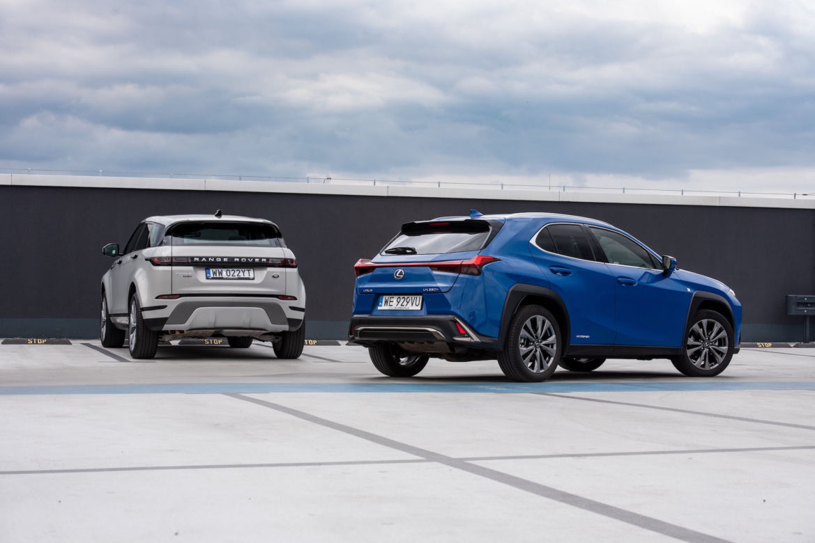Range Rover Evoque D240 HSE vs Lexus UX 250h 