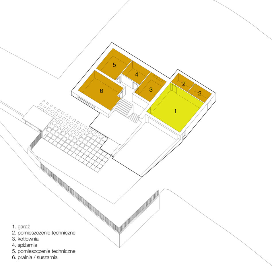 Dom kostka BXBstudio Bogusław Barnaś