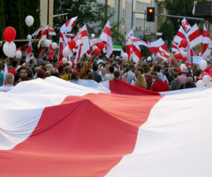 Marsz Solidarni z Białorusią w Białymstoku