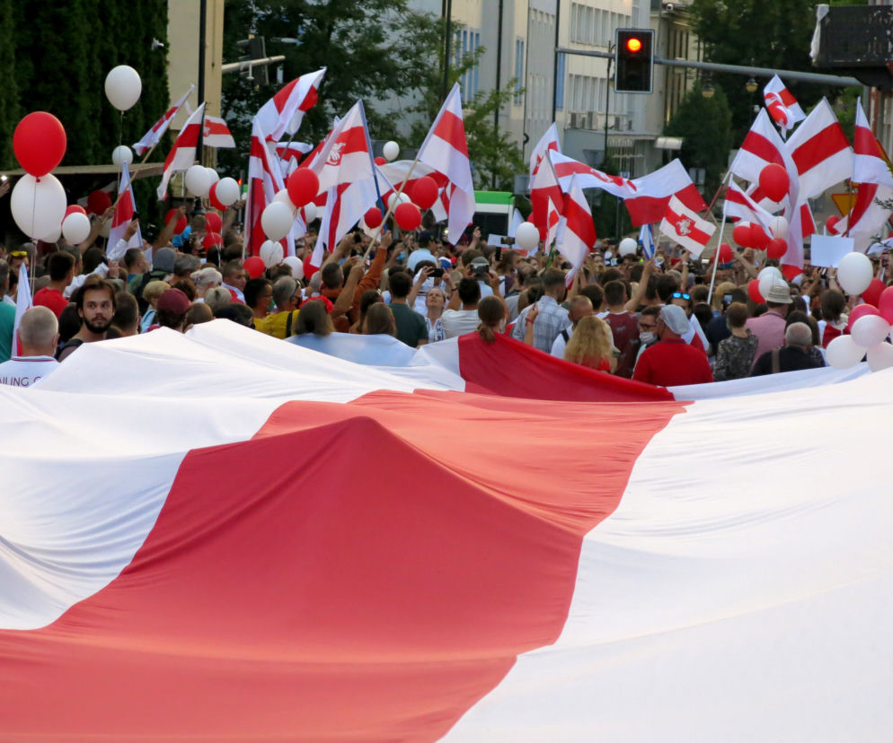Marsz Solidarni z Białorusią w Białymstoku