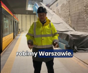 Tramwaje już jeżdżą pierwszym podziemnym tunelem tramwajowym w Warszawie