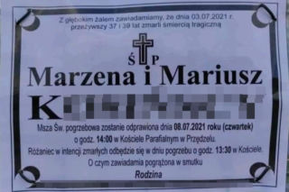 Zabici przez pijanego kierowcę rodzice spoczną w jednym grobie [ZDJĘCIE]