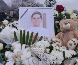 Tak wygląda grób Nikodema Mareckiego dwa dni po pogrzebie