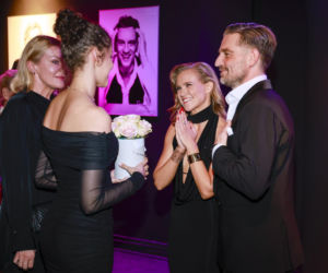 Agata Załęcka i inne gwiazdy na premierze spektaklu Kaczorowskiej i Rogacewicza