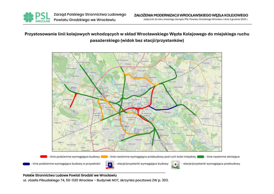 Koncepcja budowy metra we Wrocławiu