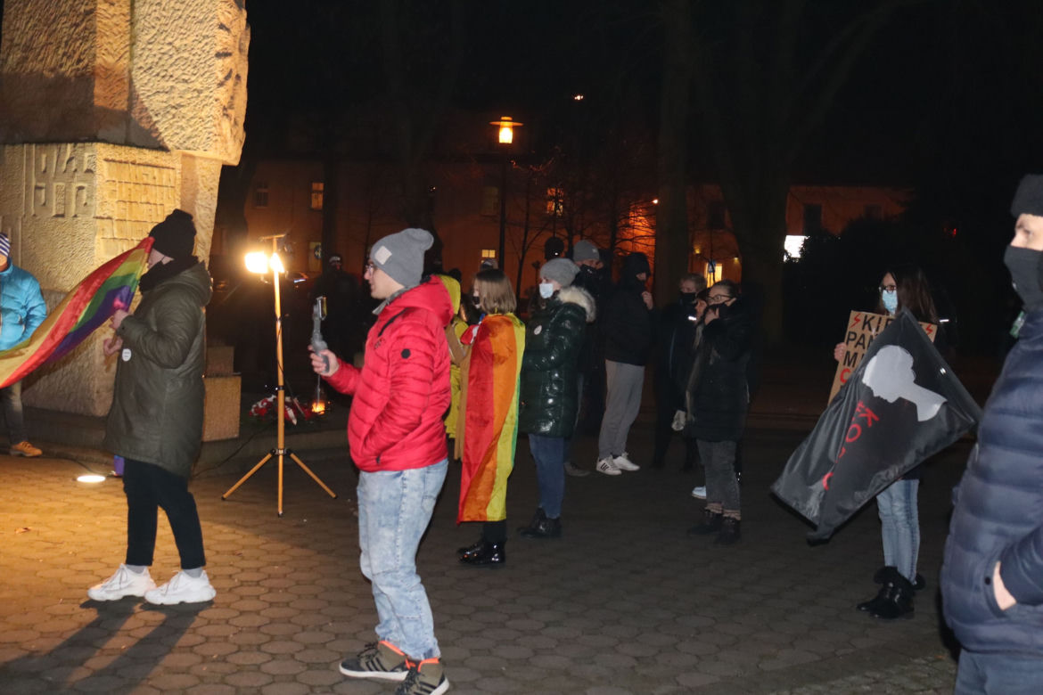 Strajk kobiet w Opalenicy 28.01.2021