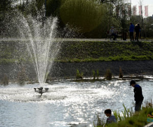 Zbiornik retencyjny Sikorskiego/Paukszty. Tak wygląda nowy park w Olsztynie [ZDJĘCIA]