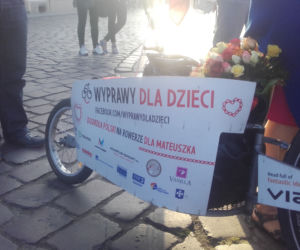 Bartosz Boczar objechał Polskę na rowerze dla chorego Mateuszka [META]
