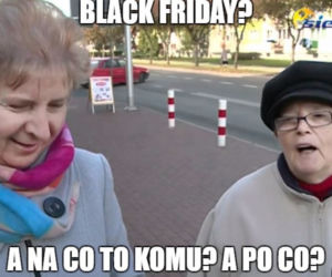 Black Friday memy