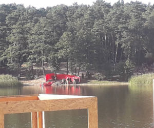 Mężczyzna utonął na jeziorze Jezuickim w Pieckach
