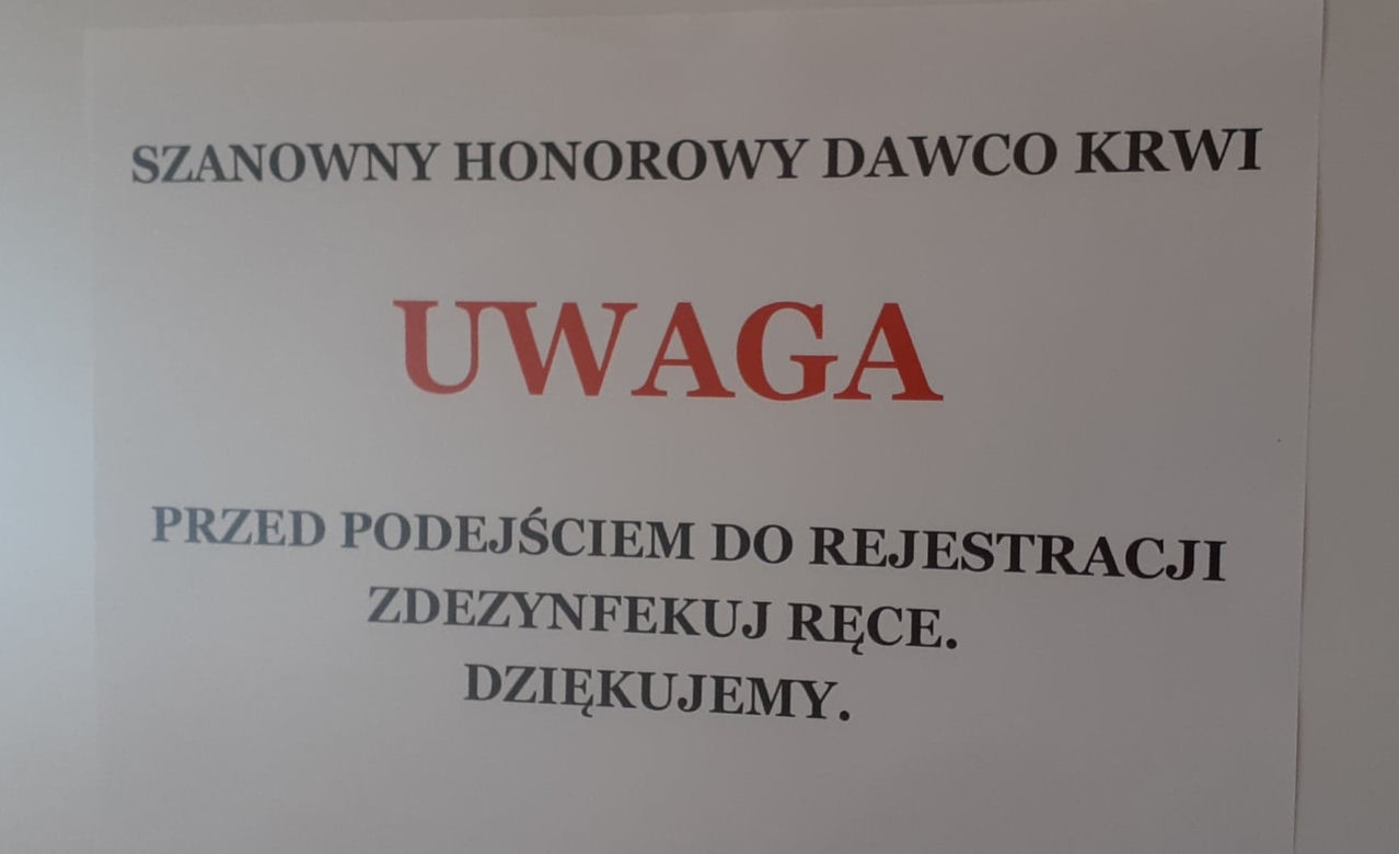 Krew ciągle potrzebna! Apeluje Regionalne Centrum Krwiodawstwa i Krwiolecznictwa w Rzeszowie 