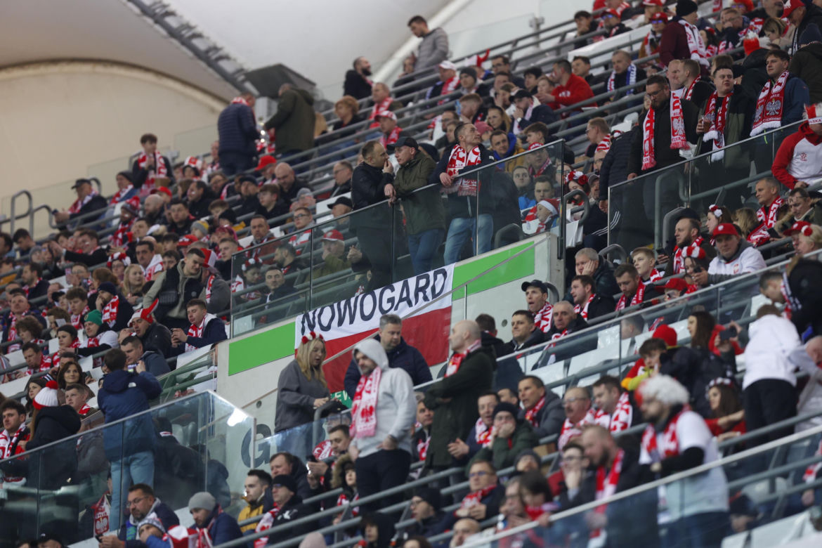 Kibice na meczu Polska - Estonia. Zdjęcia z trybun [21.03.2024]