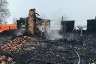 Tragedia w Pasiecznikach Dużych na Podlasiu. Matka i syn zginęli w płomieniach