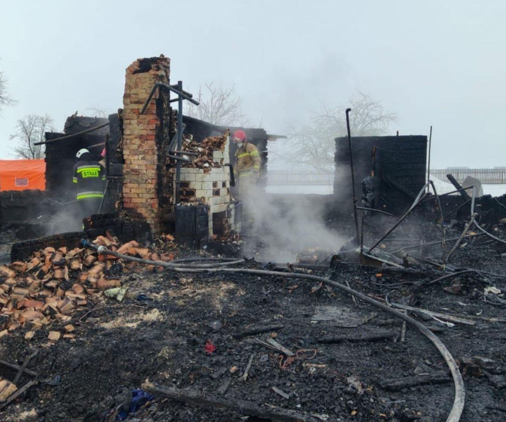 Tragedia w Pasiecznikach Dużych na Podlasiu. Matka i syn zginęli w płomieniach
