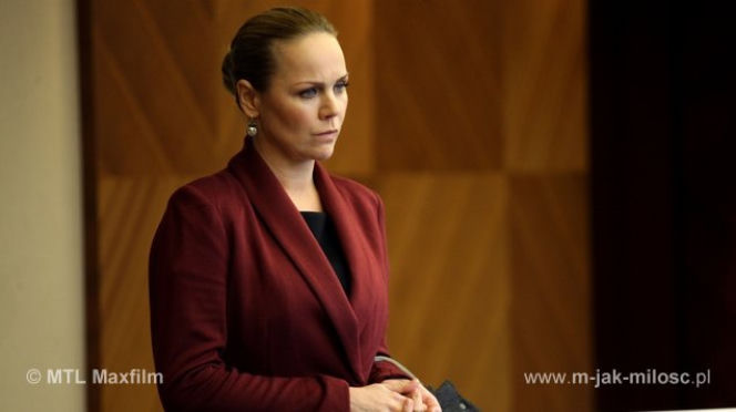 M jak miłość odc. 1040. Jola (Monika Krzywkowska)